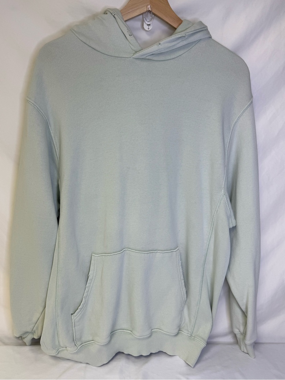 aerie Light Sage Green Hooded Sweatshirt
